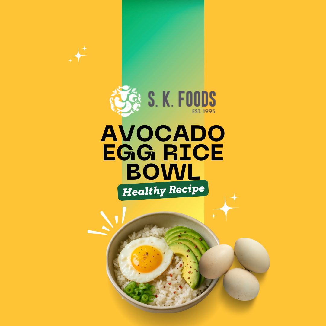 Avocado Egg Rice Bowl Recipe
