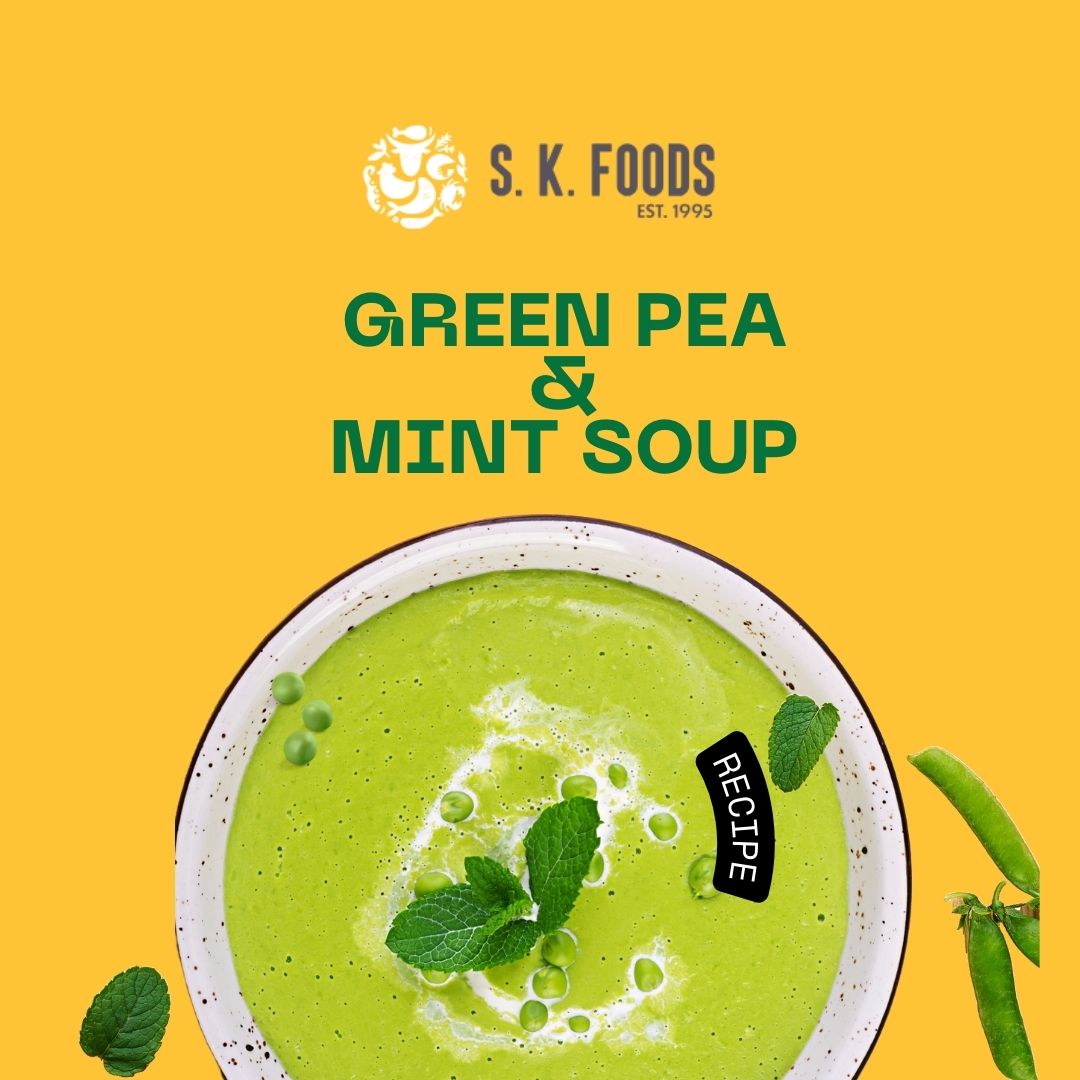 Green Pea &  Mint Soup Recipe