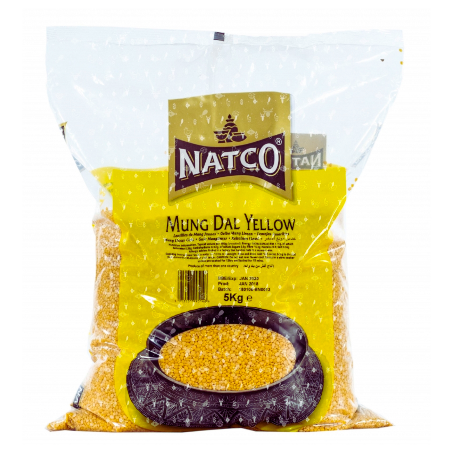 Mung Dal Yellow 5kg