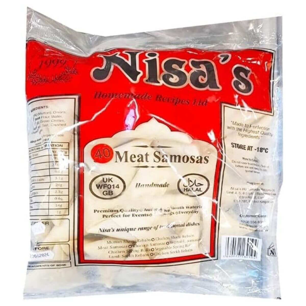 Nisa Lamb 50 per pack
