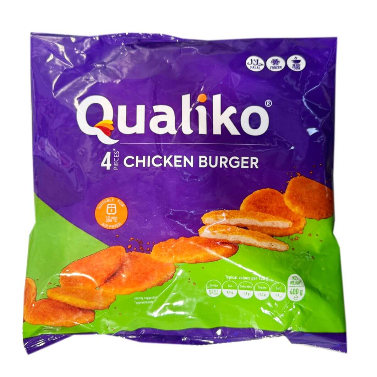 Chicken Burgers Qualiko – 400g