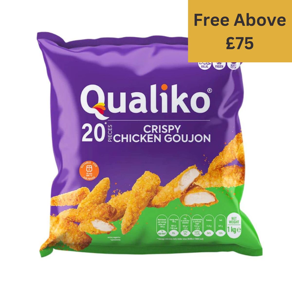 Qualiko Crispy Chicken Goujons – 250g