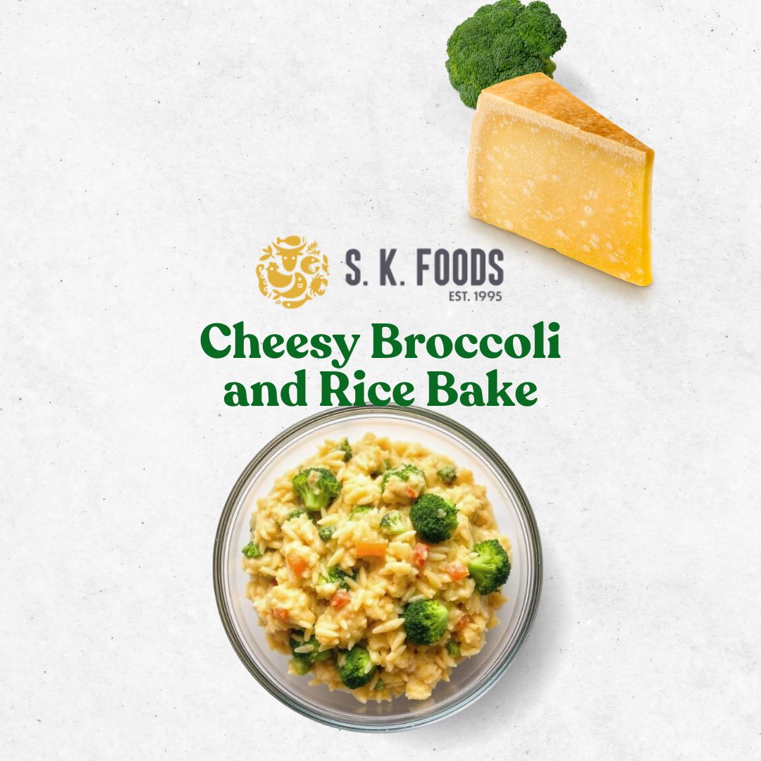 Cheesy Broccoli And Rice Bake Recipe