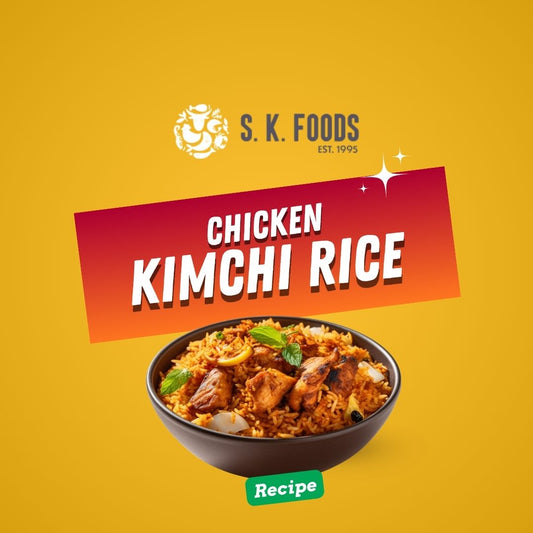 Kimchi Fried Rice with Chicken Recipe