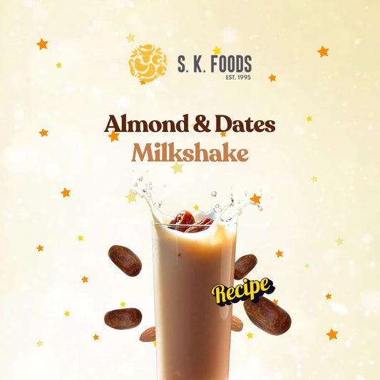 Dates & Almond Milkshake Recipe
