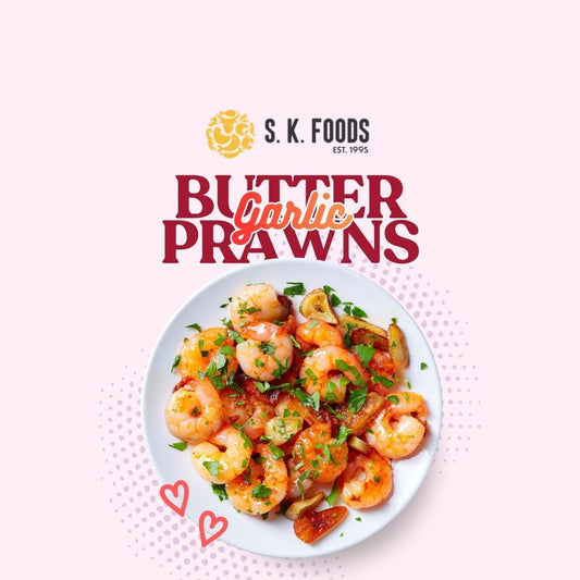 Garlic Butter Prawns Recipe