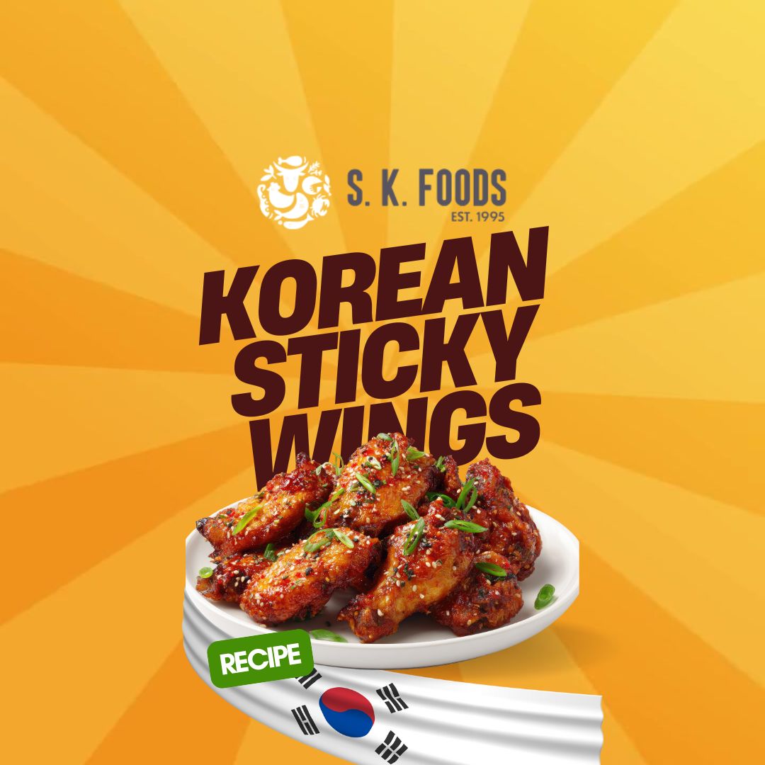 Korean Style Sticky Wings Recipe