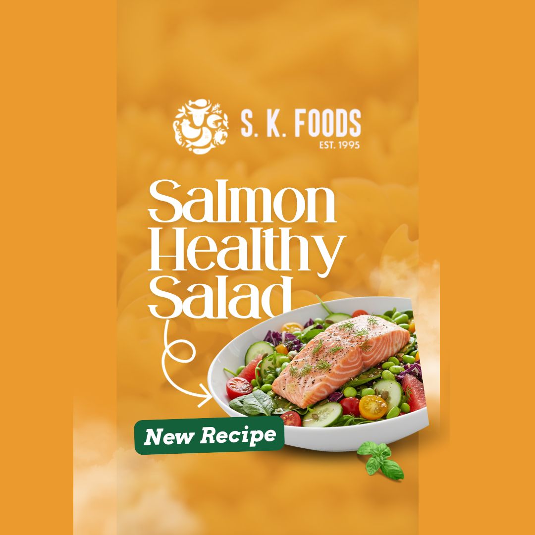 Salmon Healthy Salad Recipe
