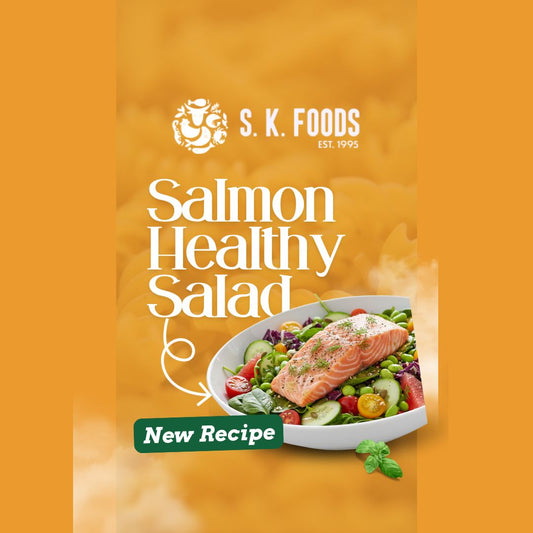 Salmon Healthy Salad Recipe