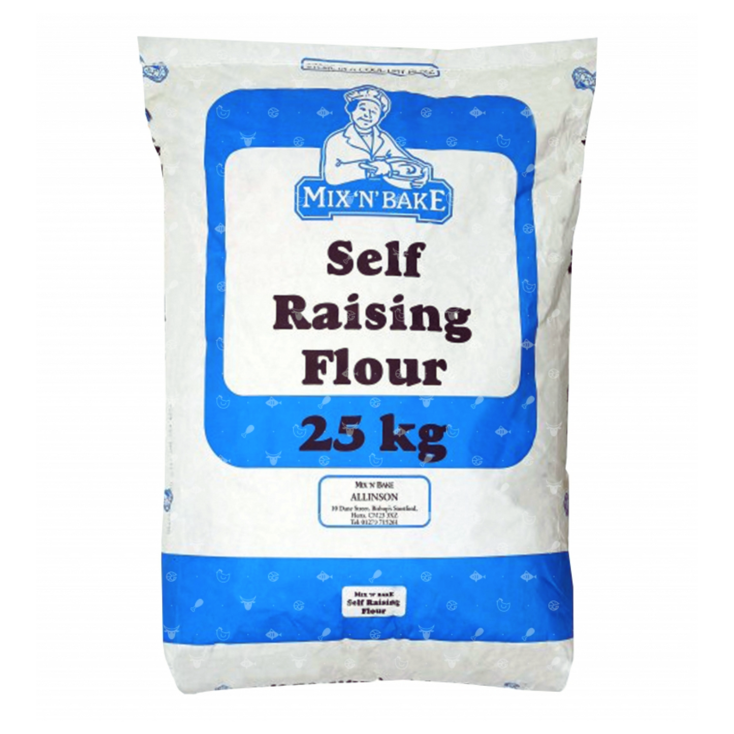 Self Raising Flour Mix & Bake 25kg