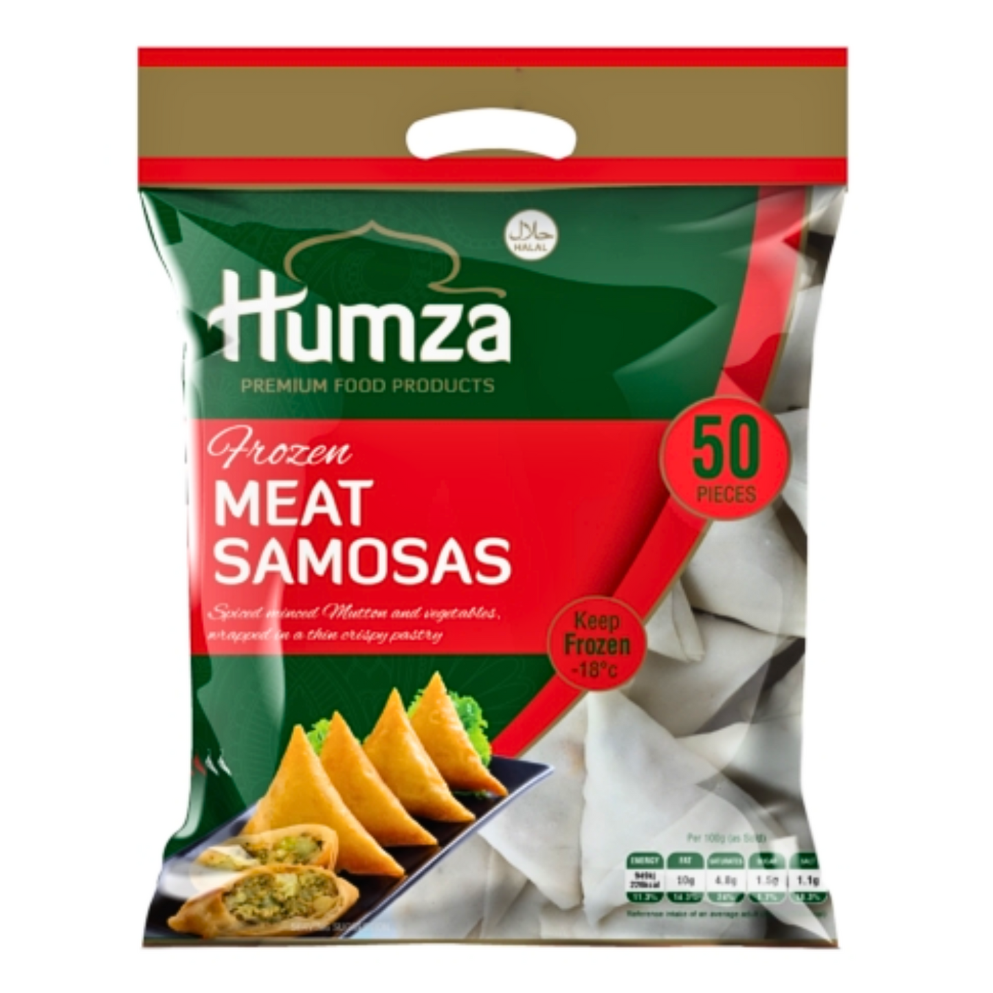 Meat Samosa 50 Pack