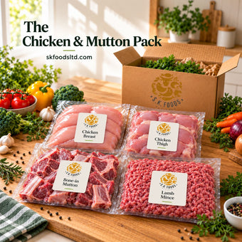 The Chicken & Mutton Family Pack – 8kg Halal Meat Bundle
