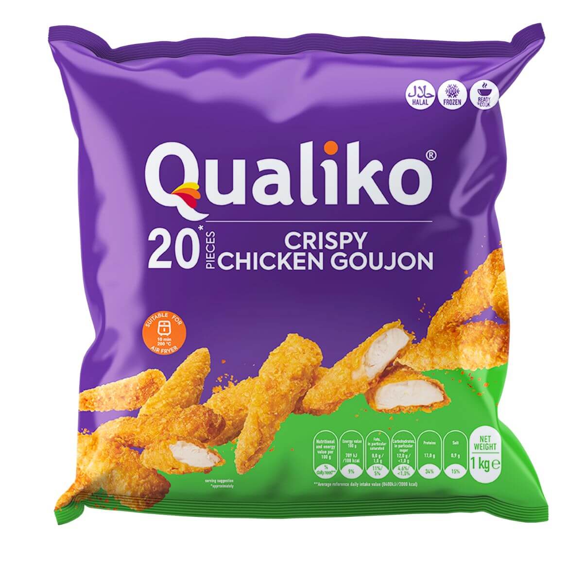 Qualiko Crispy Chicken Goujons – 1kg