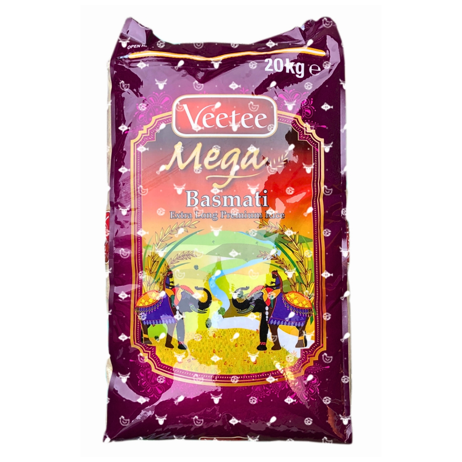 Veetee Mega Basmati Rice 20kg | Veetee Basmati Rice | Veetee Mega Rice ...