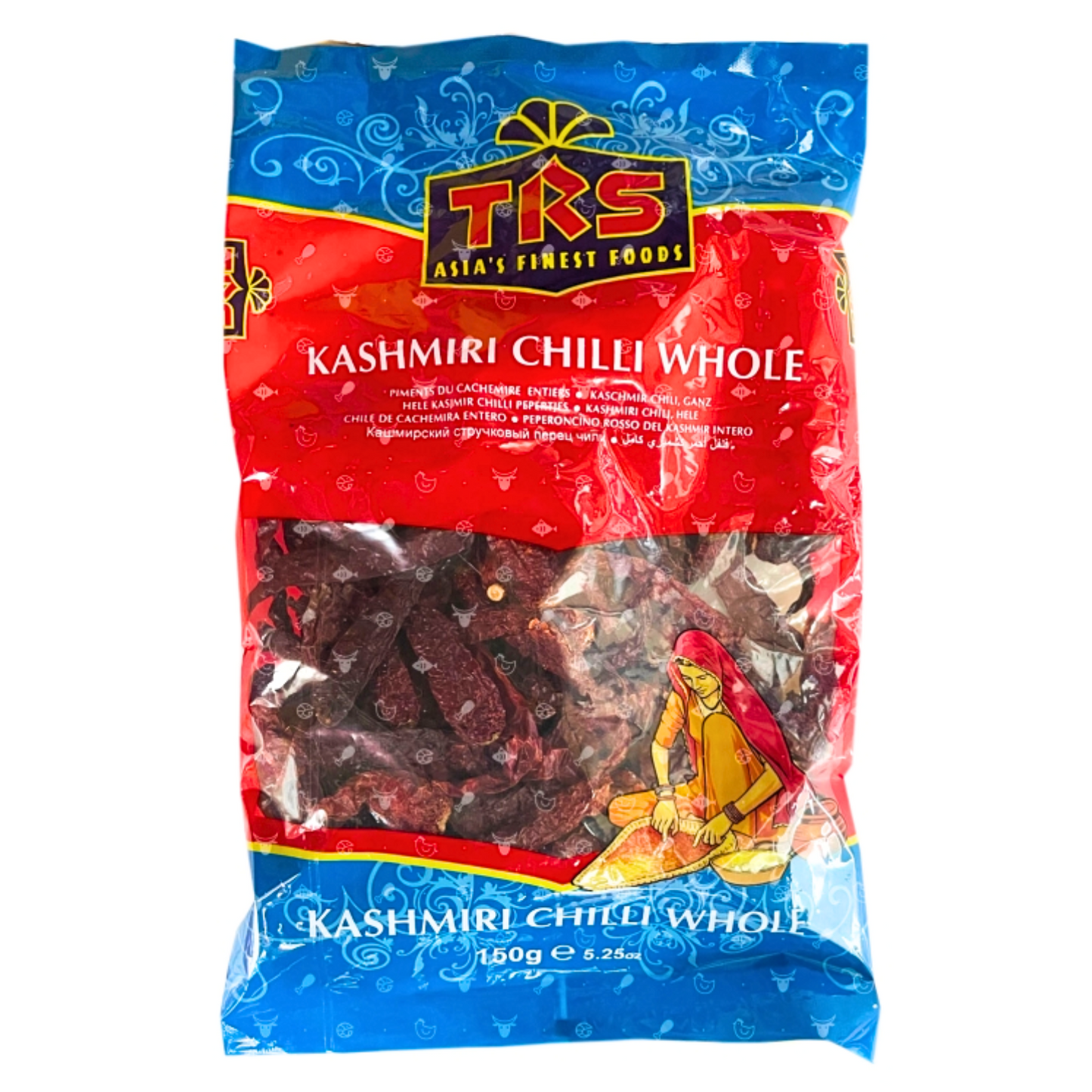 Whole Red Dried Chillies (Kashmiri)